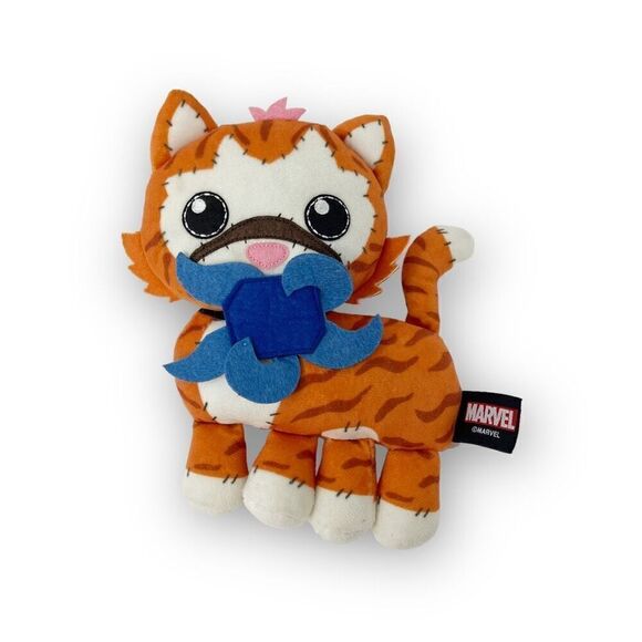 Marvel Crafty Creatures Flerken Plush Goose Cat With Sounds Captain Marvel 7” - Picture 1 of 5